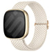 Correa tejido ajustable Fitbit Versa 4 (beige)