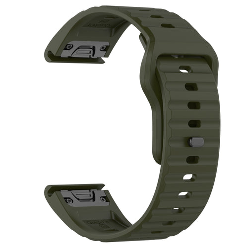 Garmin Descent G2 Outdoor Silicone Strap (Army Green)