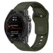 Garmin Fenix 5 / 6 Outdoor Silicone Strap (Army Green)