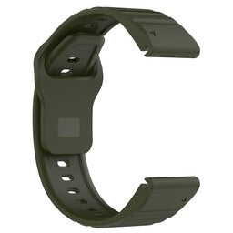 Correa silicona outdoor Garmin Instinct 3 - 45mm (verde militair)