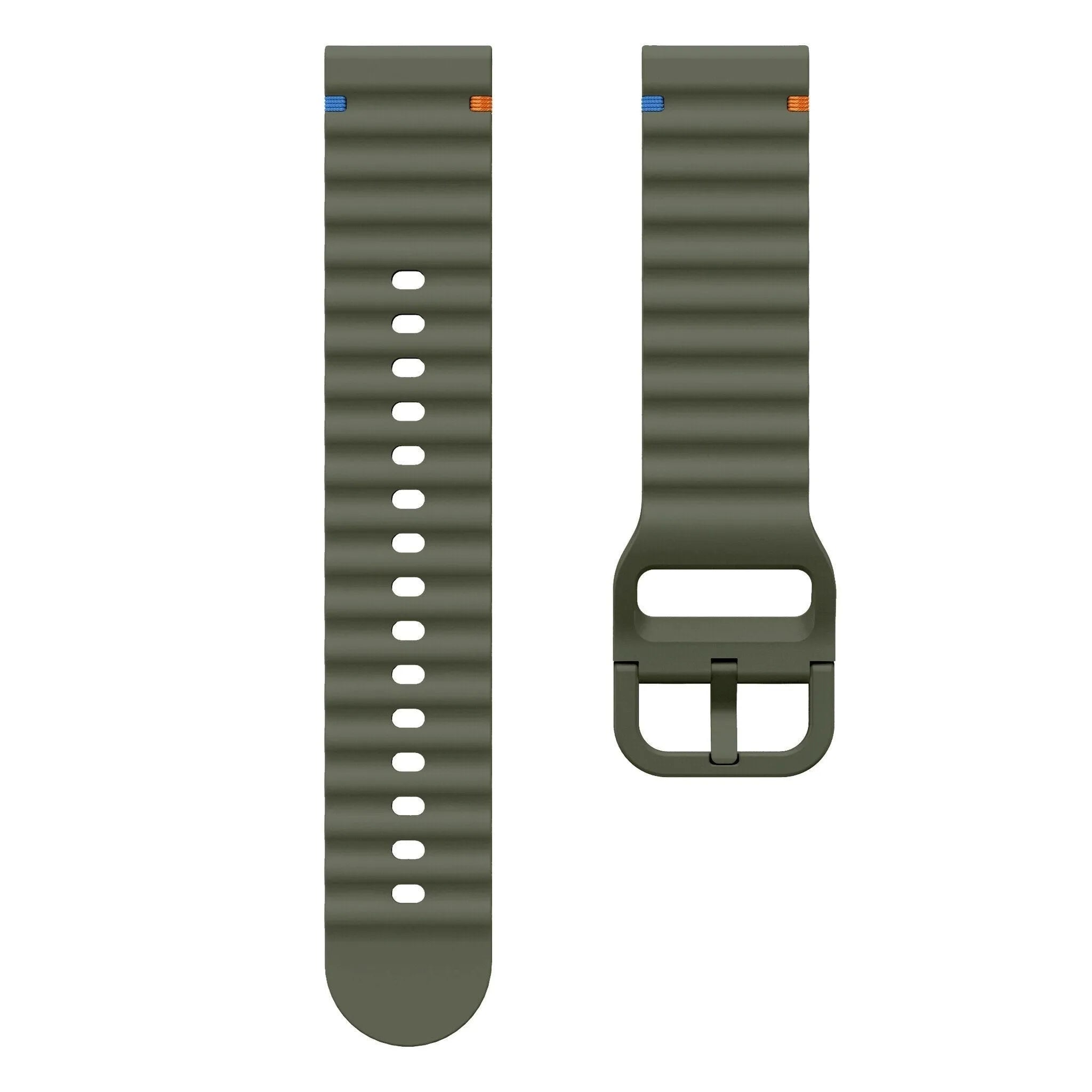 Correa silicona Wave Coros Apex 2 (verde militar)