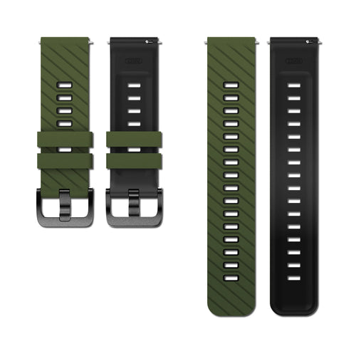 Correa deportiva de sarga Polar Grit X2 Pro (verde/negro)