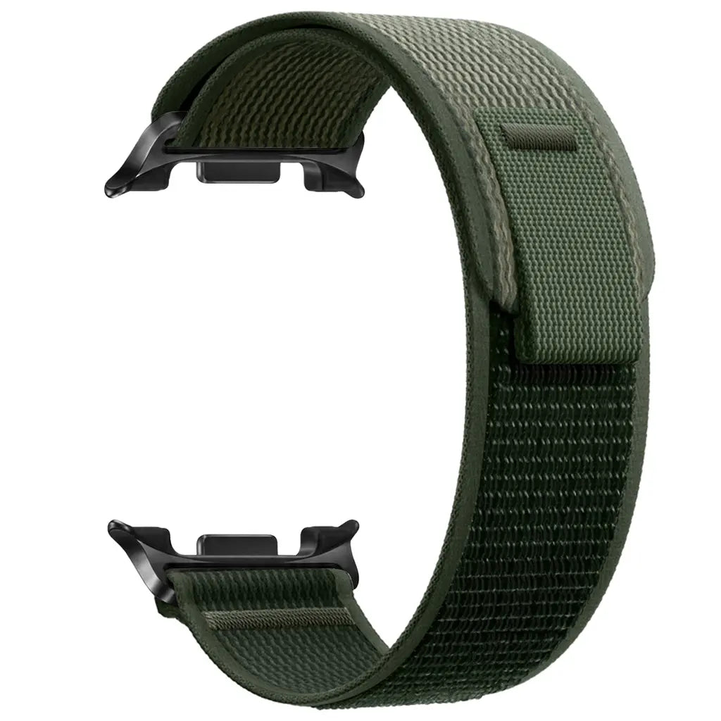 Correa nylon trail Samsung Galaxy Watch 8 - 44mm (verde militar)