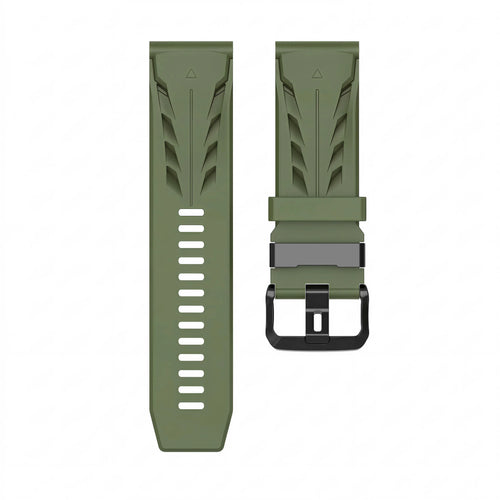 Garmin Epix Pro (Gen 2) 51mm Race Silicone Strap (Army Green)