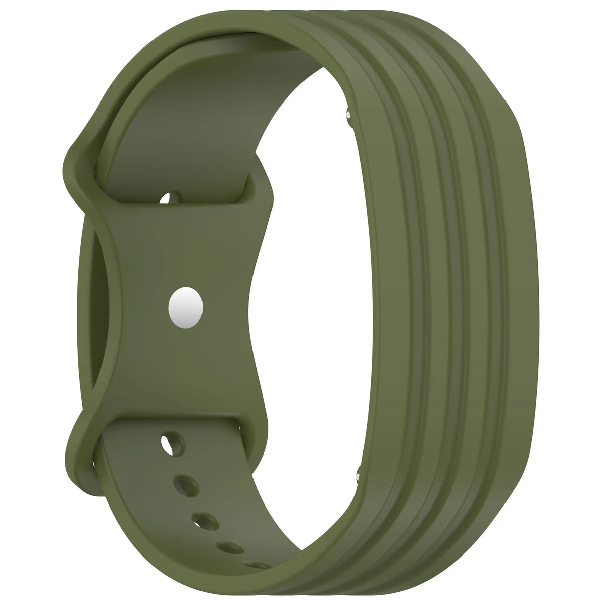 Corea silicone clásico Garmin Cirqa (verde militar)