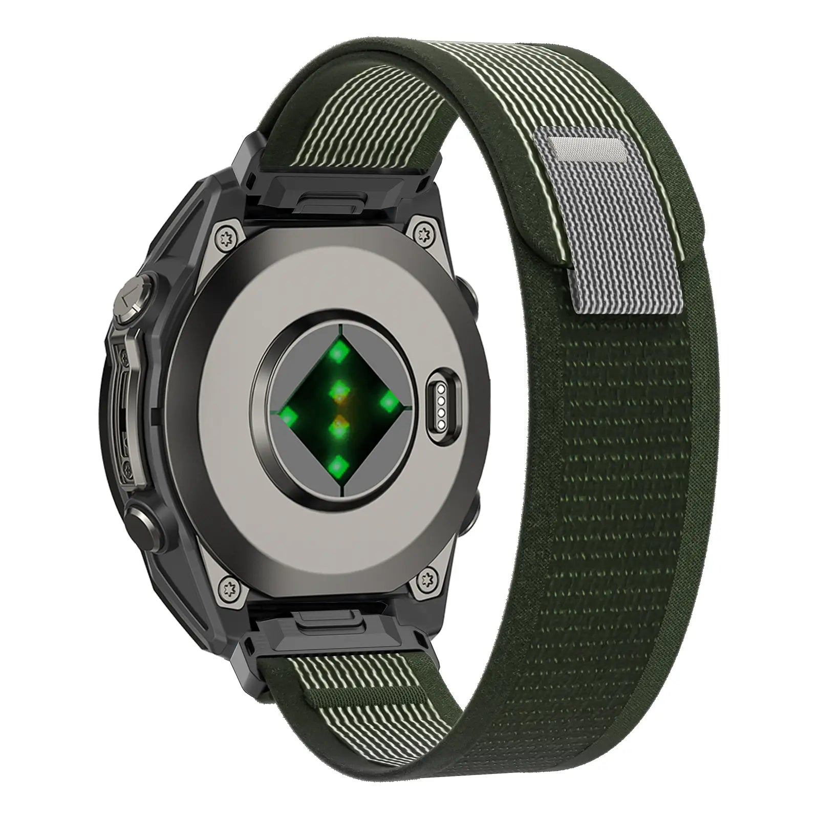 Correa trail loop premium Garmin Epix Pro (Gen 2) 51mm (verde militar)