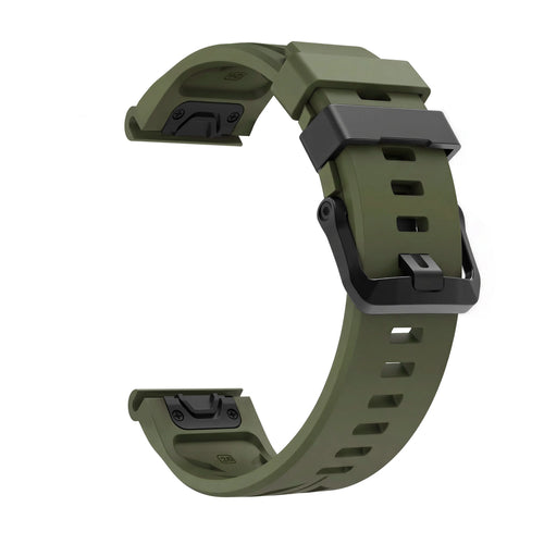 Garmin Epix Pro (Gen 2) 51mm Race Silicone Strap (Army Green)