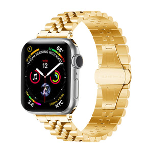 Correa acero Jubilee Apple Watch (dorado)