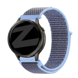 Bandz Garmin Forerunner 170 Nylon Loop Strap (Azure Blue)