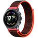 Fossil Gen 6 44mm Nylon Strap (Black/Orange)