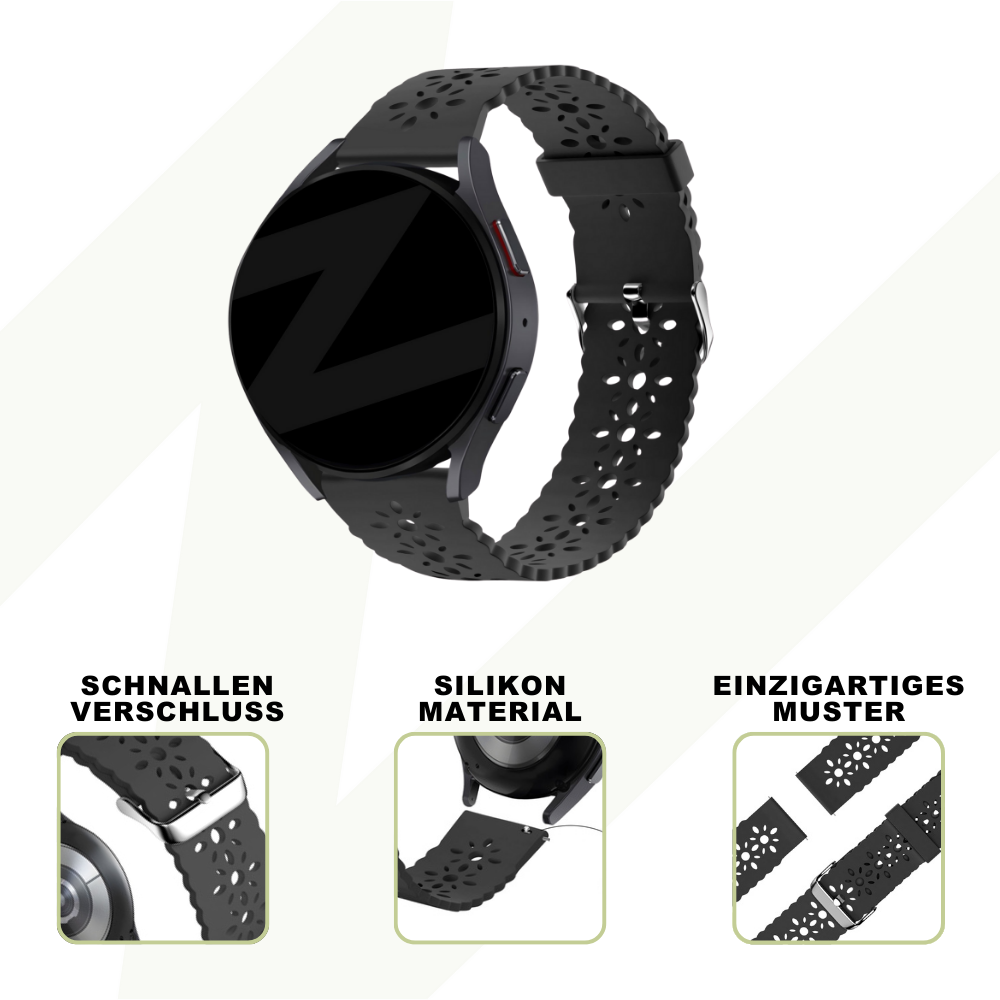 Bandz Correa silicona con estampado Coros Pace 2 (negro)