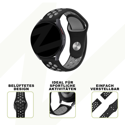 Bandz Correa deportiva 'Deluxe' Coros Pace 2 (negro/gris)