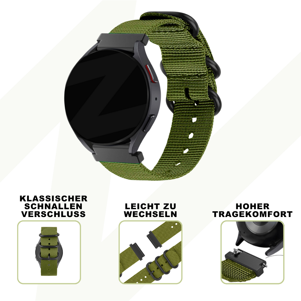 Bandz Correa nylon con hebilla Coros Pace 2 (verde)