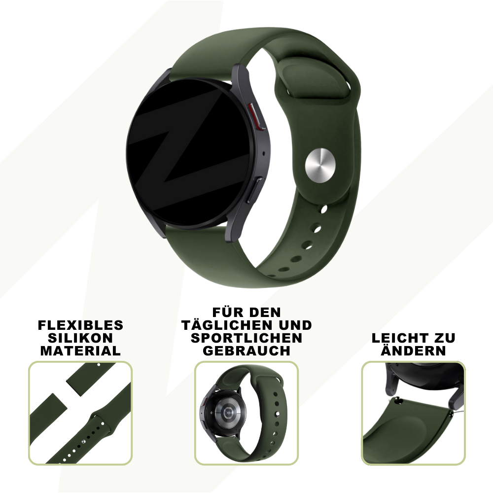 Bandz Correa deportiva 'Deluxe' Suunto Vertical (oliva verde)