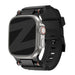 Bandz Apple Watch Silicone Strap 'Explorer' (Black with Black)