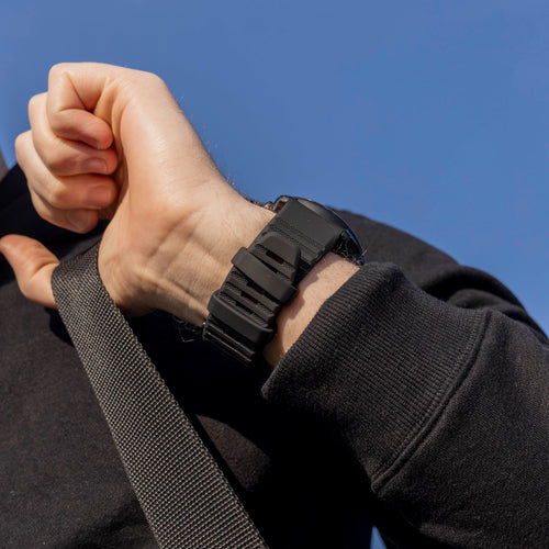 Bandz Correa silicona con hebilla Garmin Epix Pro (Gen 2) 51mm (negro)