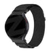 Bandz Samsung Galaxy Watch 3 45mm Alpine Nylon Strap (Black)