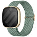 Fitbit Versa 4 Adjustable Woven Strap (Green)