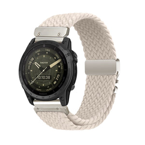 Correa trenzada con hebilla-P Garmin Fenix 5s (beige)