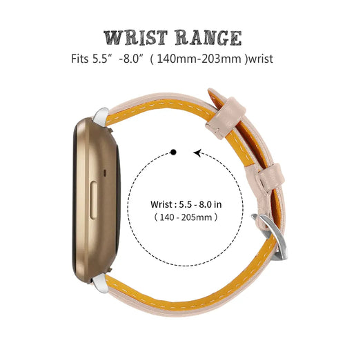 Slim Leather Strap, beige