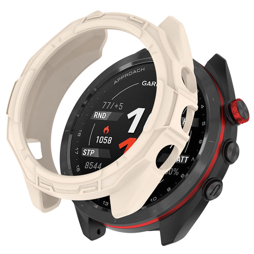 Funda resistente TPU Garmin Approach S70 - 42mm (negro)