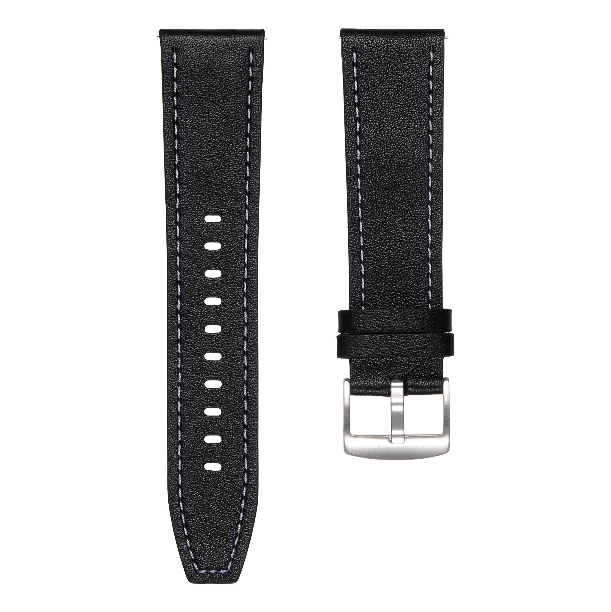 Suunto Race 2 'One Push' Leather Strap (Black)