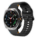 Correa silicona wave Samsung Galaxy Watch Ultra (negro)