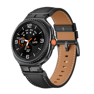 Correa cuero Premium Samsung Galaxy Watch 8 - 44mm (negro)