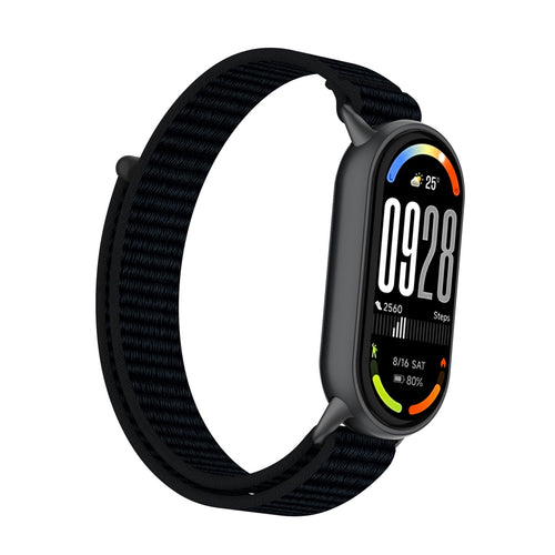 Correa nylon moderna Xiaomi Smart Band 9 (negro)