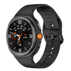 Correa silicona Samsung Galaxy Watch 8 - 44mm (negro)