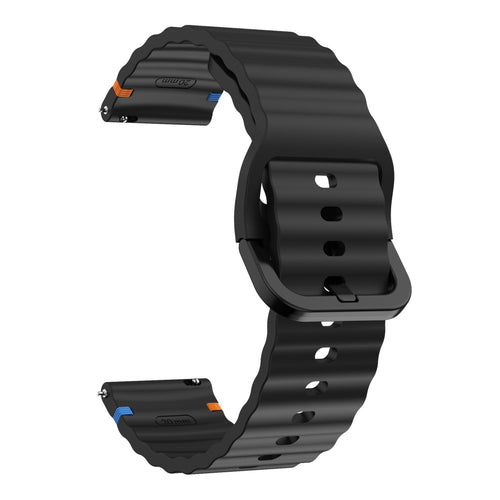 Amazfit GTR 4 Wave Silicone Bracelet (Black)