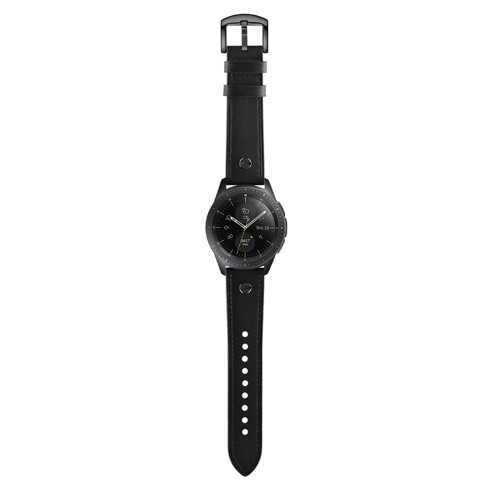 Correa cuero con tornillo Amazfit Balance 2 (negro)