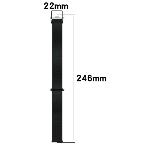 Correa nylon Redmi Watch 6 (negro)