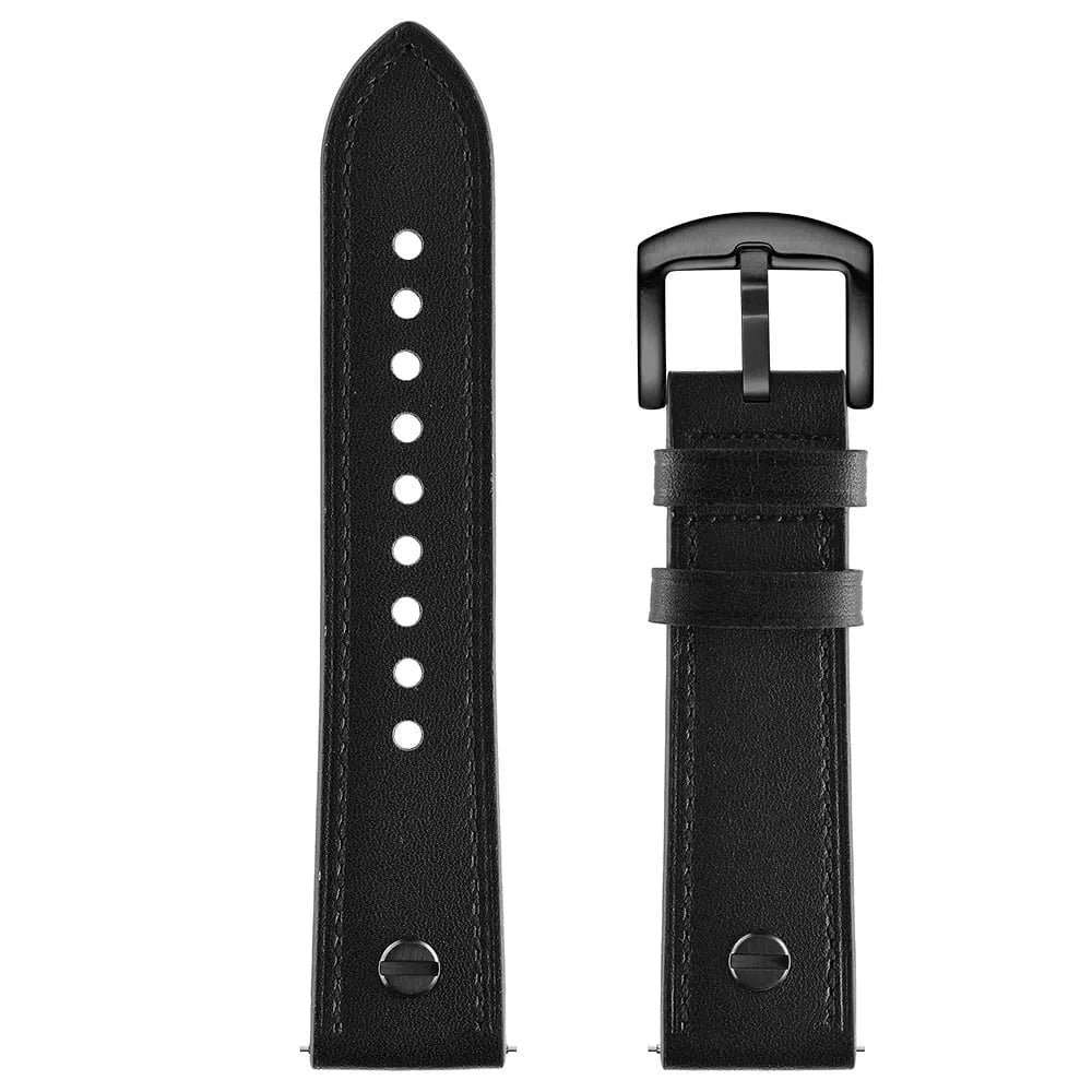 Correa cuero con tornillo Coros Apex 2 (negro)