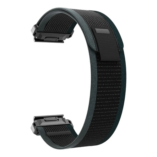 Correa trail loop premium Garmin Epix Pro (Gen 2) 51mm (negro/verde)