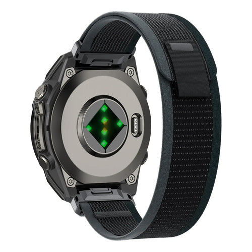 Correa trail loop premium Garmin Fenix 5s/6s (negro/verde)