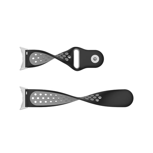 Google Pixel Watch 4 - 41mm Sport Strap (Black/Grey)