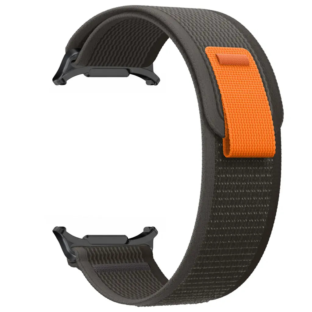 Correa nylon trail Samsung Galaxy Watch Ultra (negro/gris)