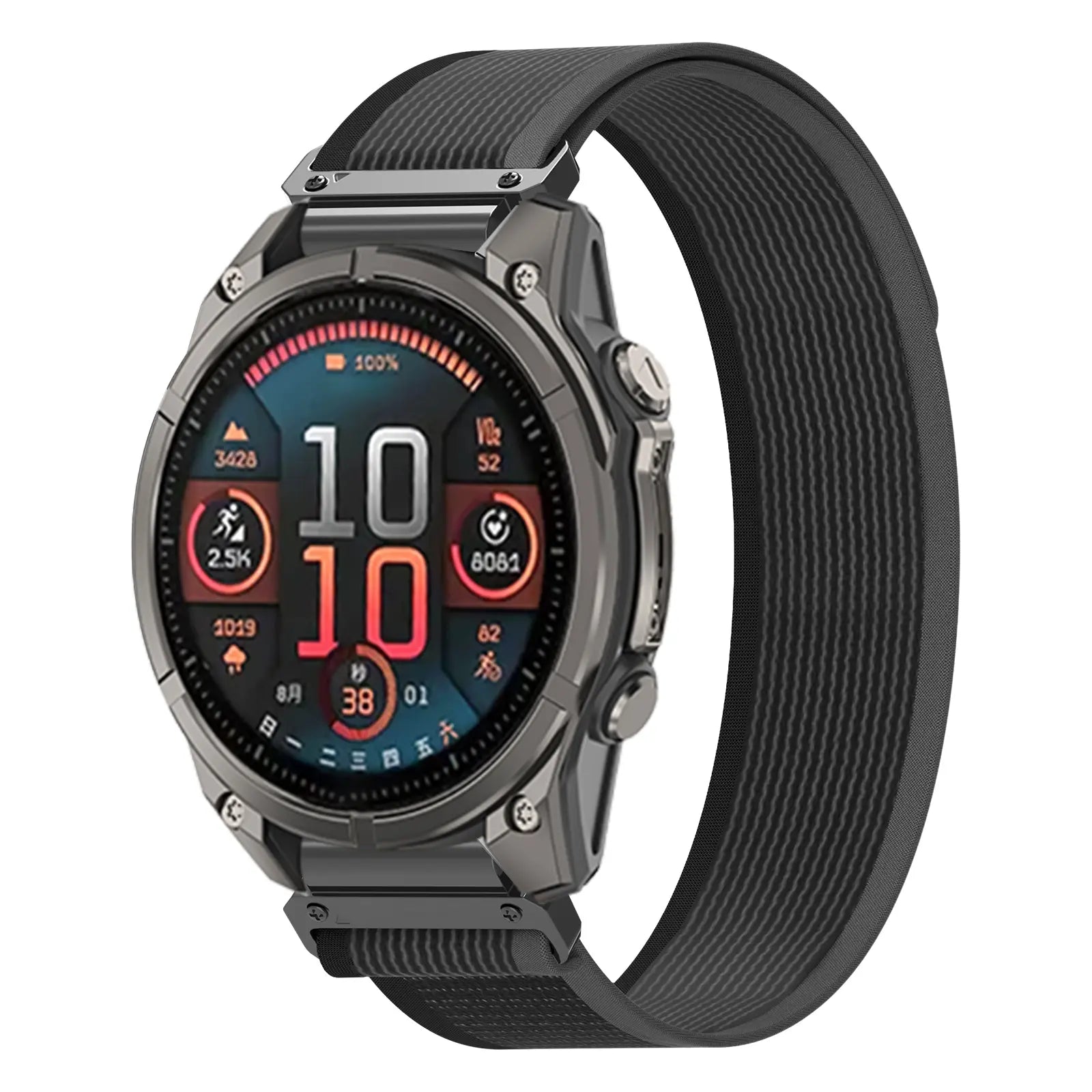 Correa trail loop premium Garmin Instinct (negro/gris)