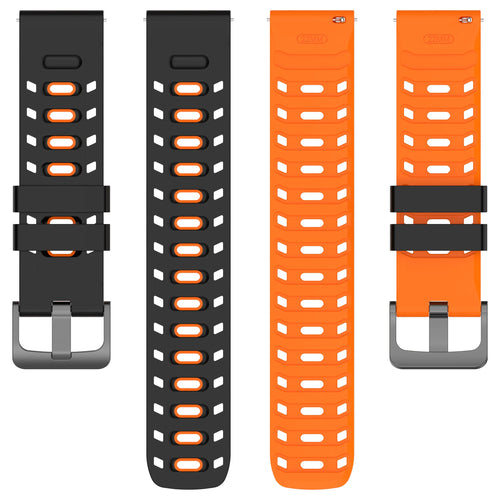 ICE Smart TKS Rectangular 1.41 Mecha Sport Strap (Black/Orange)