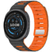 Samsung Galaxy Watch 8 - 40mm Magnetic Silicone Strap (Black/Orange)
