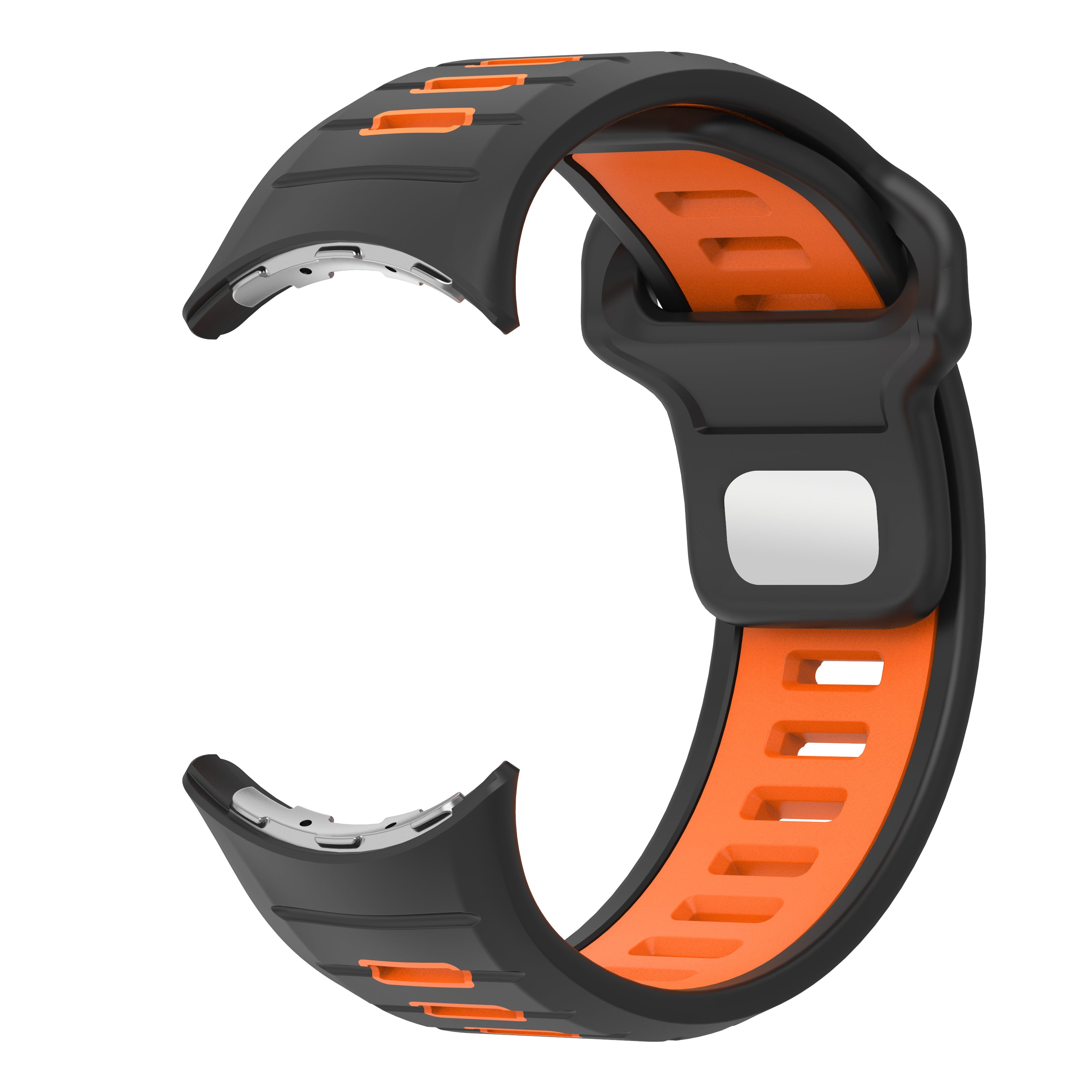 Correa deportiva Outdoor Google Pixel Watch 3 - 45mm (negro/naranja)