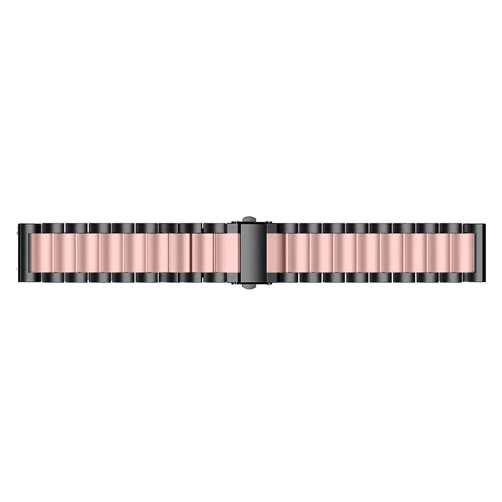 Garmin Forerunner 70 Steel Strap (Black/Pink)