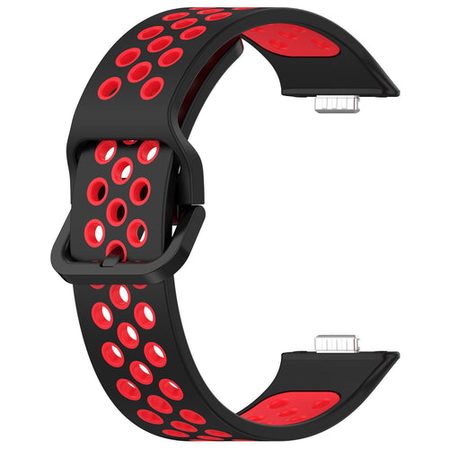 Correa deportiva Huawei Watch Fit 5 Pro (negro/rojo)