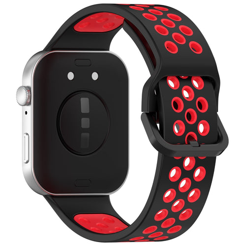 Correa deportiva Huawei Watch Fit 5 Pro (negro/rojo)