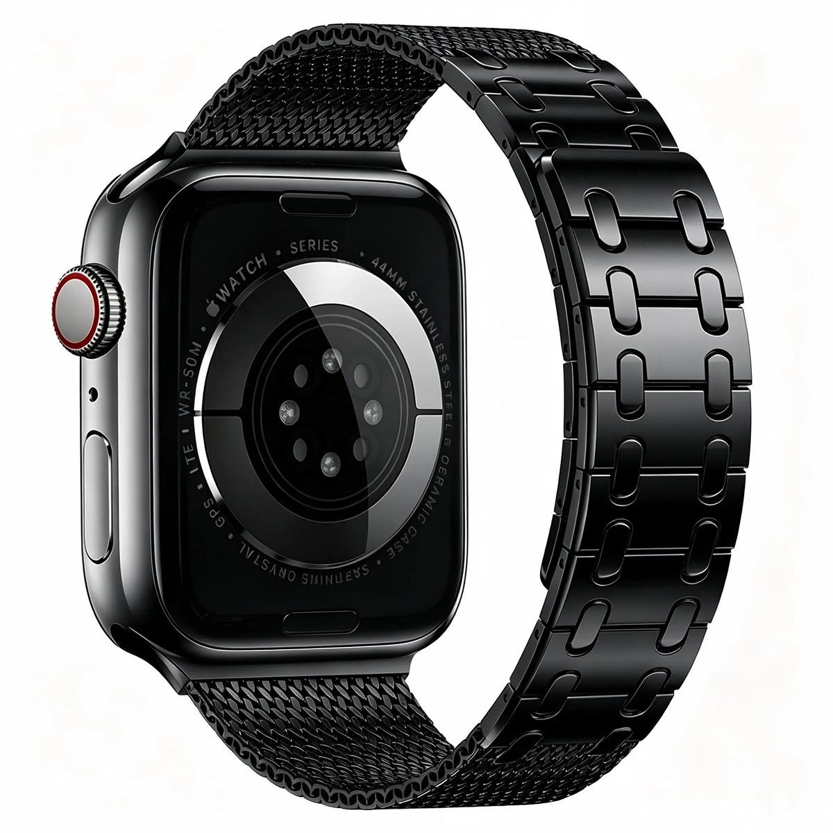 Apple Watch Solid Milanese Strap (Black)