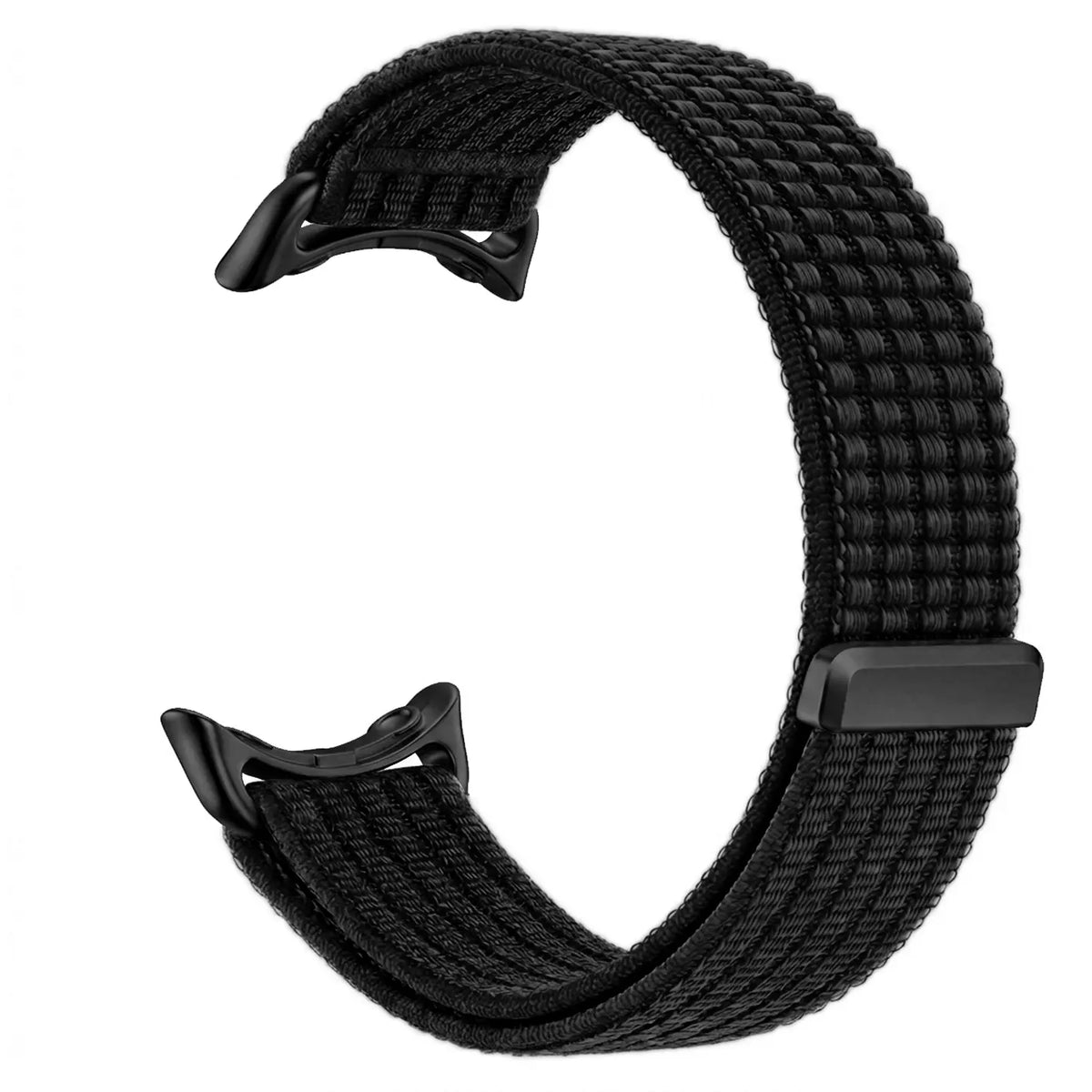 Google Pixel Watch 1/2 Ultra Thin Nylon Strap (Black)
