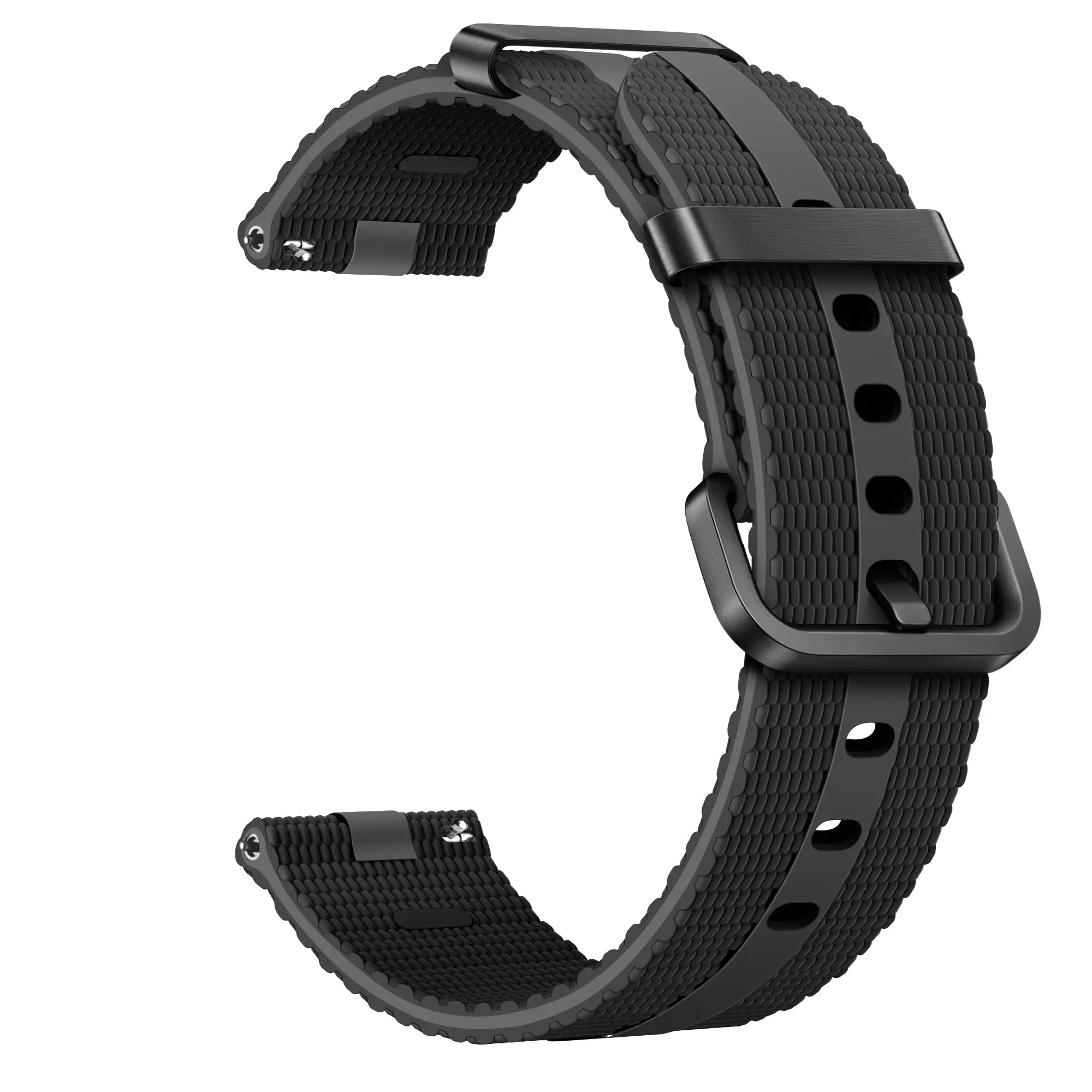 Huawei Watch 5 - 42mm Silicone Active Strap (Black)