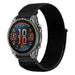 Correa nylon premium Garmin Descent MK3i - 43mm (negro)