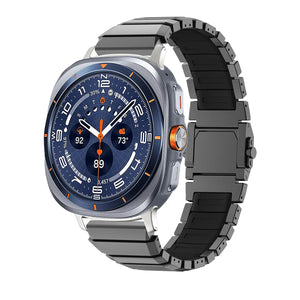 Samsung Galaxy Watch Ultra 2 One Bead Titanium Hybrid Strap (Black)